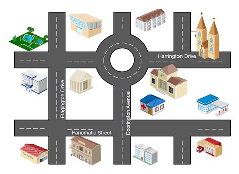 Free Editable Vicinity Map Templates Examples .
